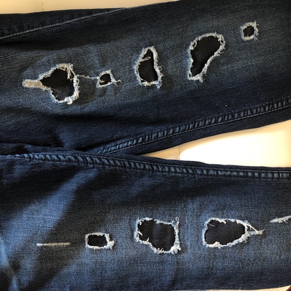 GUESS Jeans w/ patchwork - Picture 2 of 5